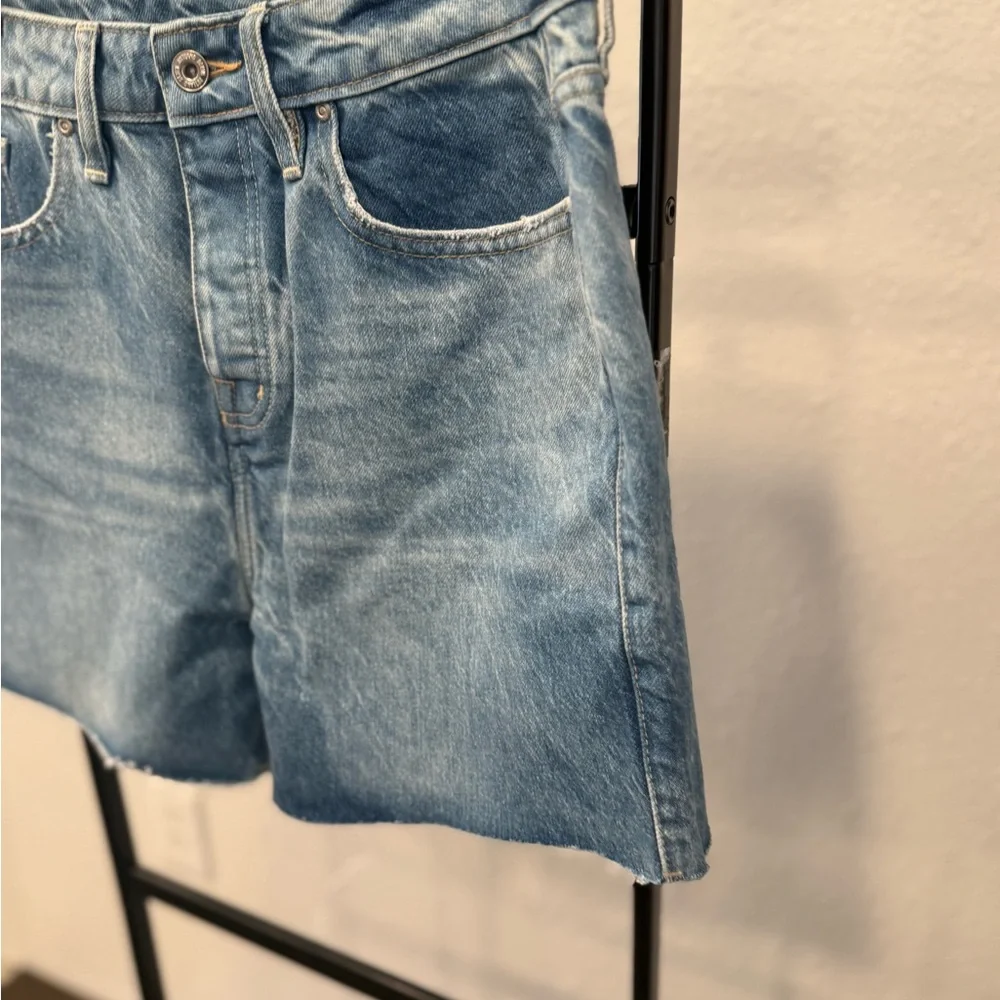 Annie Light Blue Jean Shorts - Picture 5 of 9